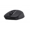 A4TECH WIRELESS MOUSE WITH SILENT CLICK FG-12S, 1200 DPI WITH WIDER WHEEL, WINDOWS XP / VISTA / 7 / 8 / 8.1 / 10, BLACK