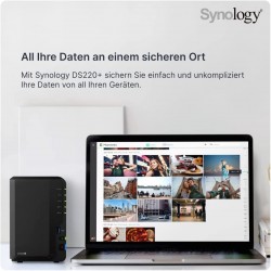 Synology 2 bay NAS DiskStation DS220+ (Diskless)