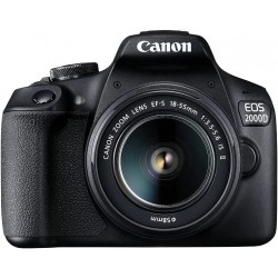 Canon EOS 2000D DSLR camera...