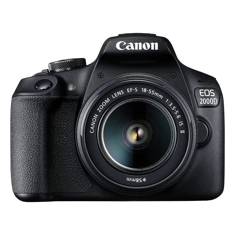 Canon EOS 2000D DSLR camera with EFS with 18-55mm III lens kit