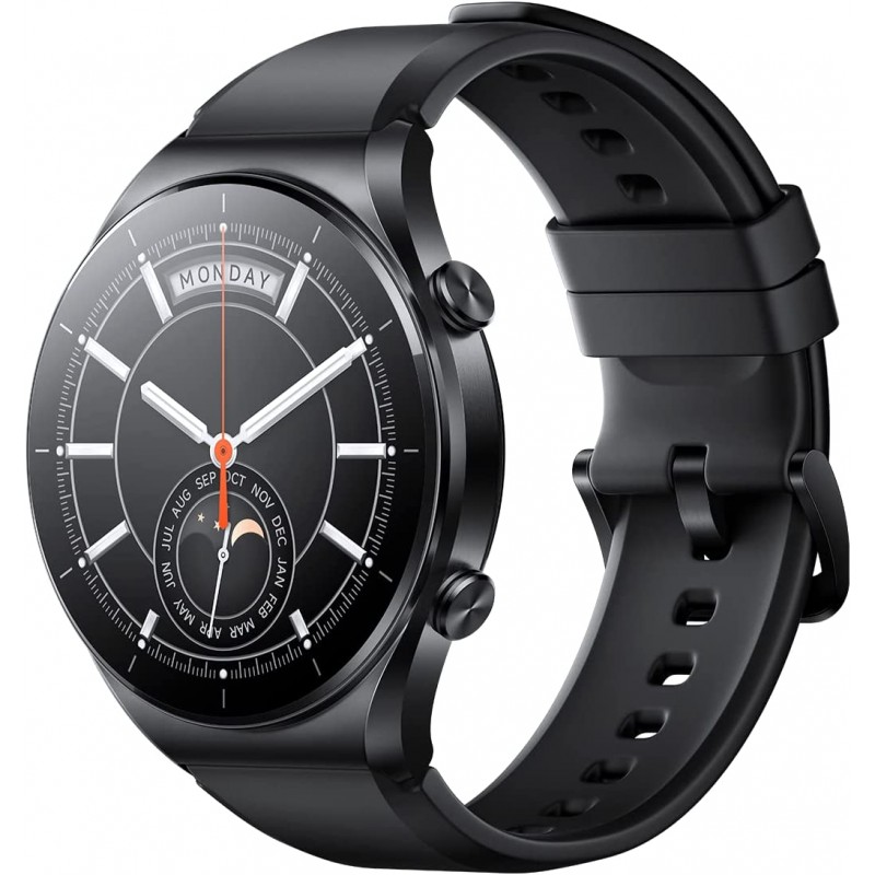 Xiaomi Watch S1 Black- 1.43 Inch Touch Screen AMOLED HD Display