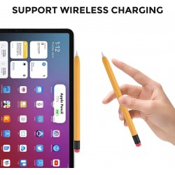 Blupebble Silicone Pencil Skin for Apple Pencil 2nd Gen (Yellow)