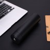 Blupebble Smart Water Bottle, With Temperature Indicator,500ml Capacity,6 Hours Cold Insulation,Stainless Steel Strainer, Black