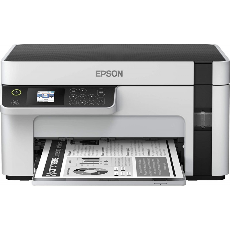 Epson Ecotank Et-M2120 A4 Print Scan Copy Wi-Fi Printer With Reﬁllable Ink Tank
