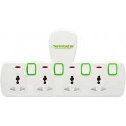 4 Way Universal T-Socket Multi Adaptor