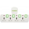4 Way Universal T-Socket Multi Adaptor