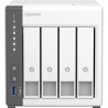 QNAP TS-433-4G-US 4 Bay NAS with Quad-core Processor, 4 GB DDR4 RAM and 2.5GbE Network (Diskless)