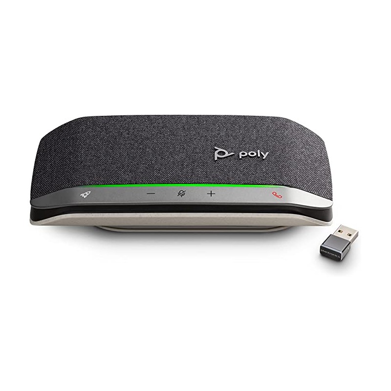 Poly - Sync 20+ Bluetooth Speakerphone - Personal Portable Speakerphone - Noise & Echo Reduction