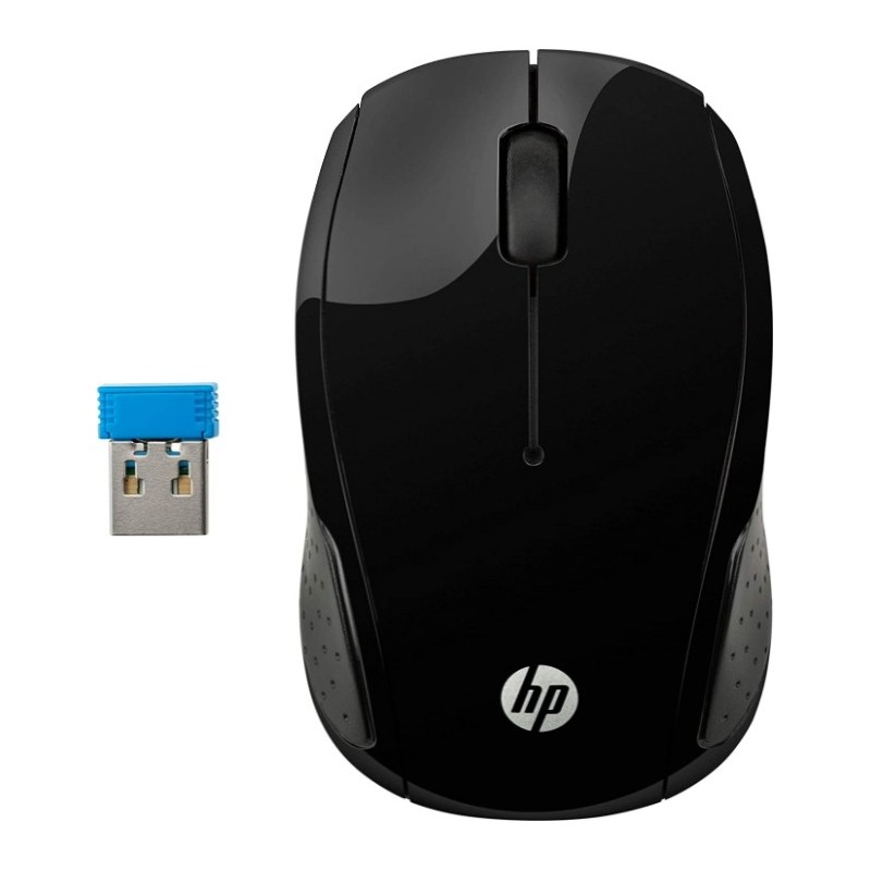 HP Wireless Mouse 220, 2.4 GHz, Blue LED, 1300 DPI Optical Sensor