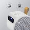 BenQ GV11 LED Portable Ceiling Projector with 135˚ Rotating Angle Projection