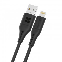 Promate Ultra-Fast USB-A to Lightning Soft Silicon cable