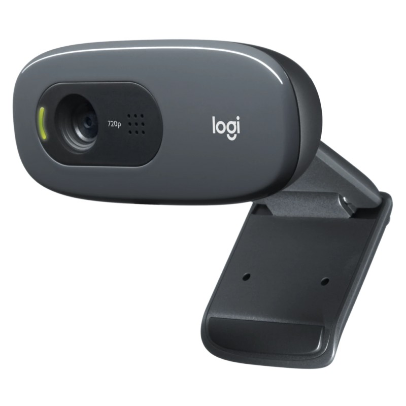 Logitech C270 Hd Webcam, Hd 720P/30Fps, Widescreen Hd Video Calling, Hd Light Correction