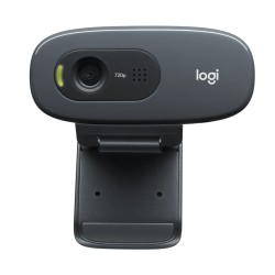 Logitech C270 Hd Webcam, Hd 720P/30Fps, Widescreen Hd Video Calling, Hd Light Correction