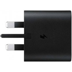 Samsung Travel Adaptor 3 Pin For Super Fast Charging, 25W, USB Type-C Interface, Black