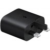 Samsung Travel Adaptor 3 Pin For Super Fast Charging, 25W, USB Type-C Interface, Black