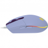 MOUSE LOGITECH G203 LIGHTSYNC WIRED RGB LILAC-GAMING | 910-005853