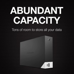 Seagate One Touch Hub 6TB External Hard Drive HDD – USB-C