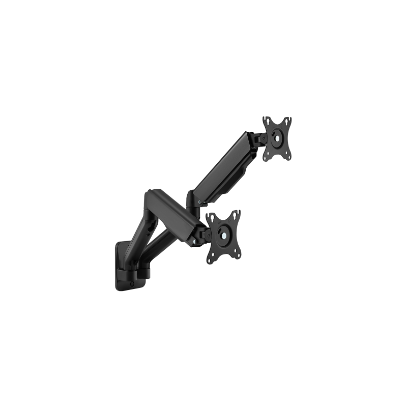 COST-EFFECTIVE SPRING-ASSISTED DUAL MONITOR WALL MOUNT 17"-32"