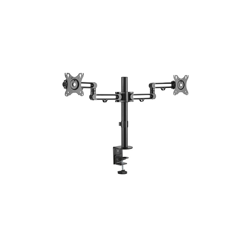 DUAL MONITORS PREMIUM ALUMINUM ARTICULATING MONITOR ARM FITS FOR 13" TO 32"