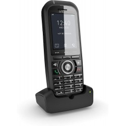 Snom M70 IP DECT Ruggedized Handset EU/US VoIP SIP Bluetooth HD Alarm Key Vibration Perfect for Outdoor Use Black