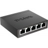 D-Link 5 Port Gigabit Unmanaged Metal Desktop Switch, Plug and Play (DGS-105)