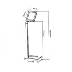 Universal Anti-theft Tablet Floor Stand