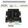 DTECH Serial to Ethernet Converter Adapter RS232 RS422 RS485 to TCP IP Device Server Supports