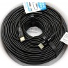 100M,HDMI 2.0 Fiber Optic Cable, •4K@60Hz/fps at Chroma Subsampling 4:4:4, •18.2 Gbps Super Speed, Slim Design