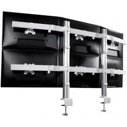 Newstar SIX SCREENS HEAVY-DUTY ALUMINUM MONITOR ARMS For Most 17"-32" Monitors