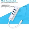 Type-C to USB 3.0 HUB for Apple Mac Book notebook converter