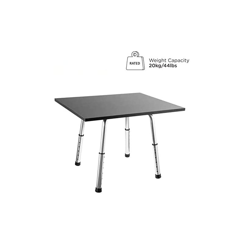Height Adjustable Standing Desks is easy as putting another desk on a sitting desk