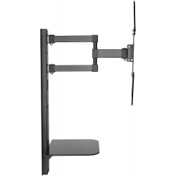 32”-55” Flat Panel TV TV WALL MOUNT BRACKET WITH SUPPORT SHELF