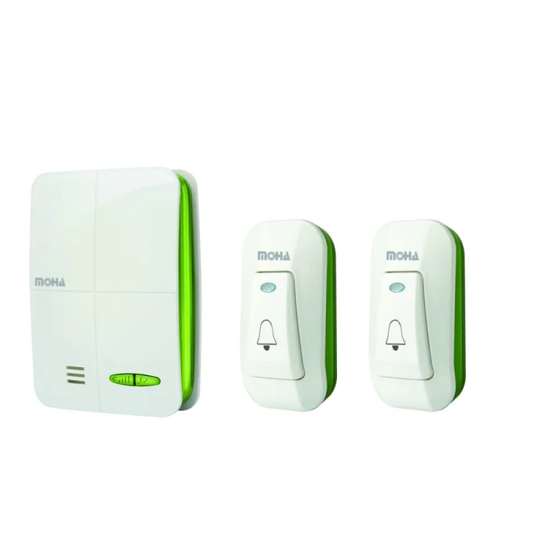 Wireless digital door bell/chime VDC operating system ,Receiver 3×1.5V AA & remote32 Melody, widely used dwelling house, office