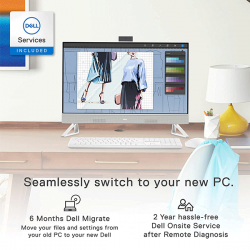 DELL Inspiron 7710 AIO i7 1255U Processor 16GB RAM, 512GB SSD+1TB HDD NVIDIA MX550 2GB GDDR6 Graphics 27" FHD Touch Display